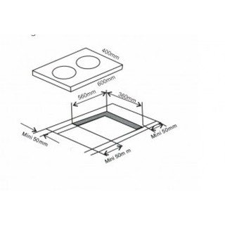 Bếp điện từ Arber AB EI601 (Hàng chính hãng)