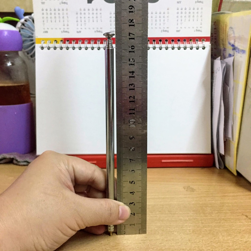 Anten loại lớn dài 17cm trục xoắn đường kính 3mm