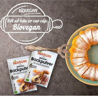 (hsd 30/09/2024) Bột nở hữu cơ BioVegan Đức 17g