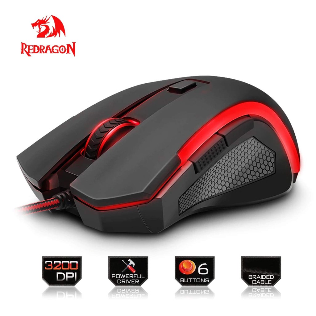 Chuột Gaming Redragon Nothosaur - M606