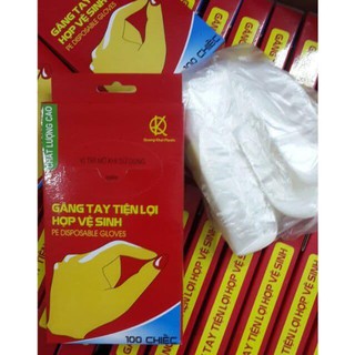 Găng tay dùng 1 lần 100 chiếc