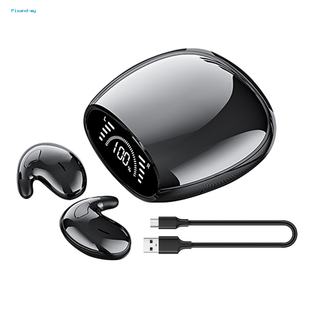 Tai Nghe Nhét Tai Bluetooth Không Dây Màn Hình LED Kỹ Thuật Số Chống Nước IPX5 Điều Khiển Cảm Ứng