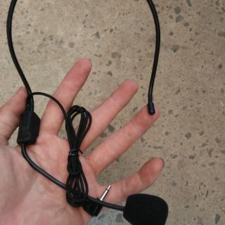Micro trợ giảng có dây đeo tai