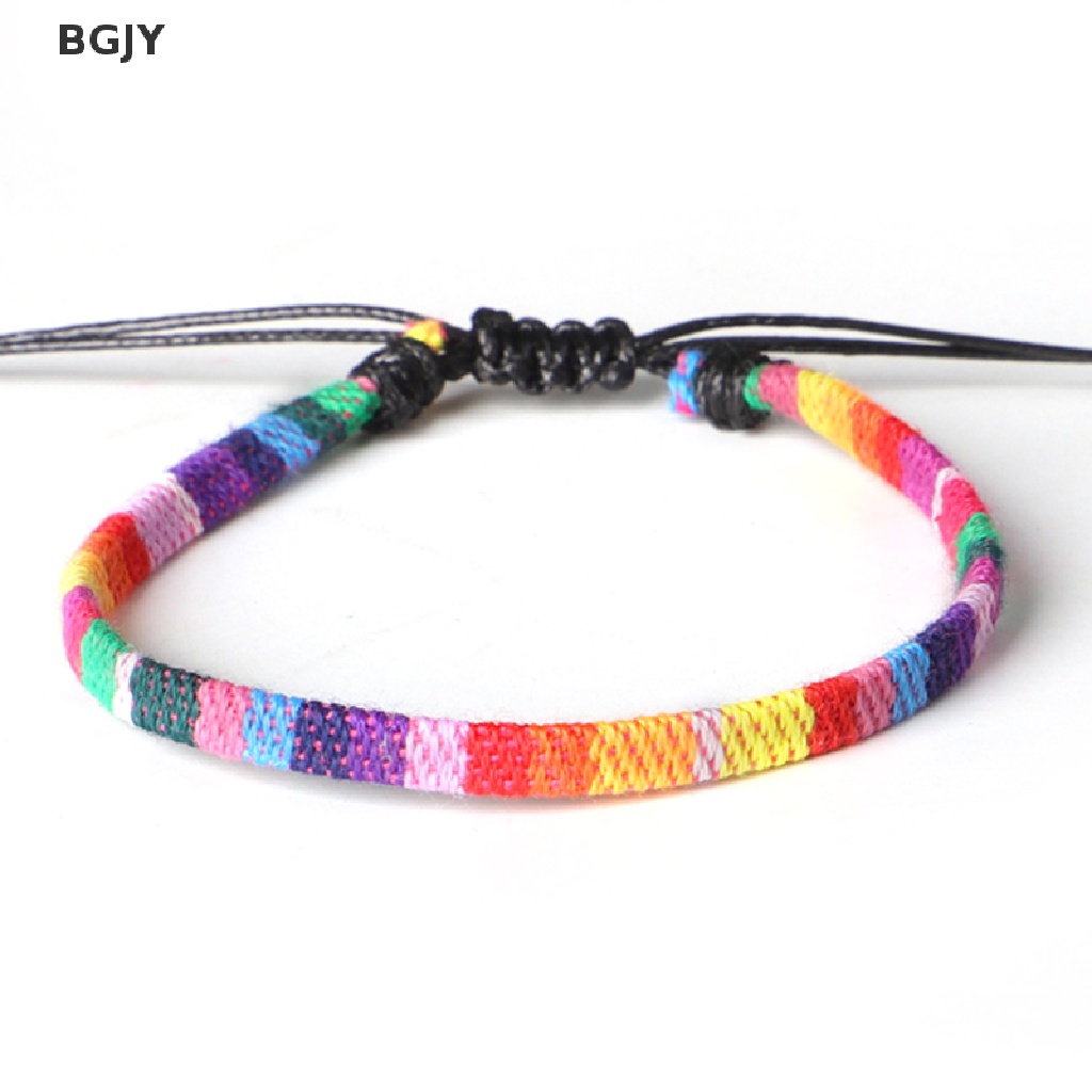 BGJY Women Men LGBT Gay Bracelet Bangle Chain Rainbow Couple Charms Jewelry Gifts NEW