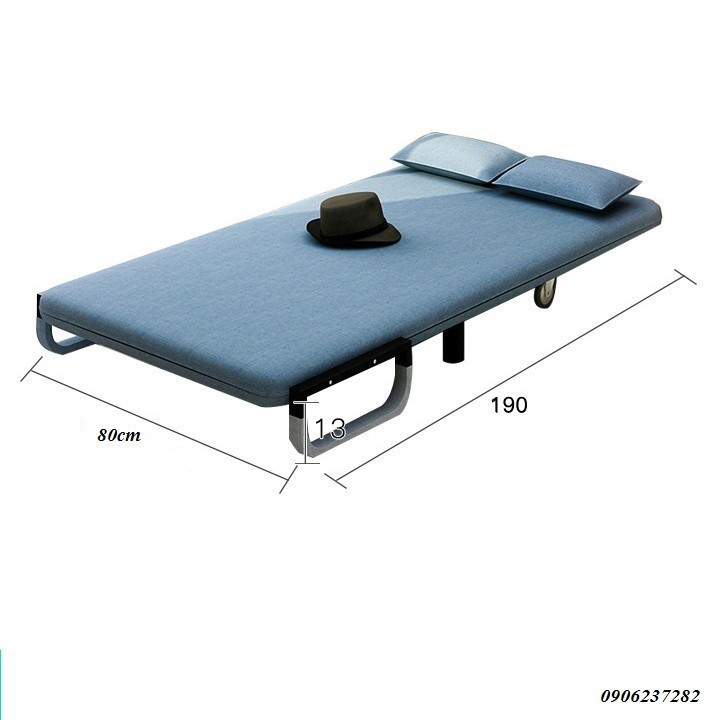 Giường sofa gấp gọn đa năng rộng 1m, 1m2, 80cm ghế sofa bed