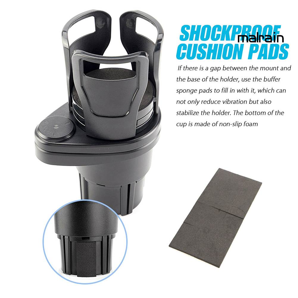 Giá Đỡ Bình Nước 2 Trong 1 Cho Xe Hơi