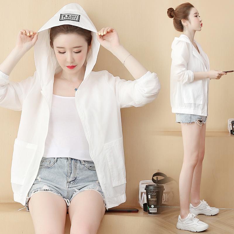 Áo Khoác Chống Nắng Mỏng Tay Dài Dáng Rộng Thoáng Khí Phong Cách Hàn Quốc Thời Trang Mùa Hè