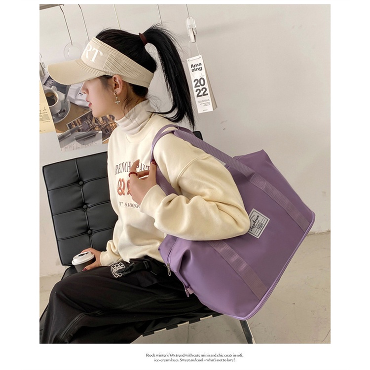 Túi xách du lịch DÒNG CAO CẤP chất liệu vải dù chống thấm nước size đại quai đeo chắc chắn mở rộng thêm đáy, túi đựng đồ