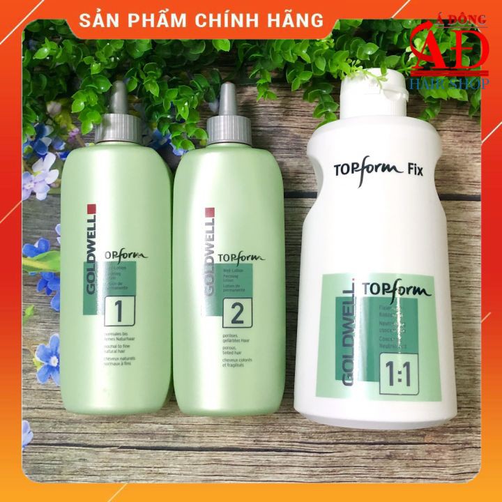 [Chính hãng] [Siêu rẻ] THUỐC DẬP UỐN ĐA NĂNG TOPFORM FIX GOLDWELL ĐỨC 1000ML