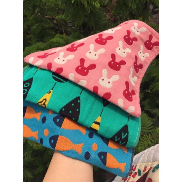 Minchun123:CHỌN MẪU Khăn mặt cotton cho cả gia đình, có hoạ tiết, lau mặt, rửa mặt