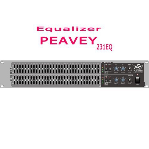 Bộ lọc xì peavey 231eq tặng dây kết nối