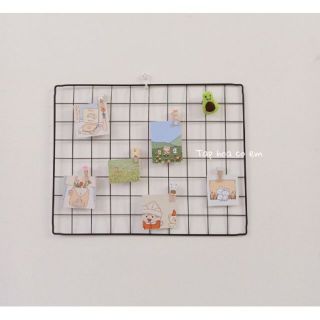 COMBO KHUNG LƯỚI TRANG TRÍ KÈM POSTCARD HÀN QUỐC ULZZANG ĐÁNG YÊU