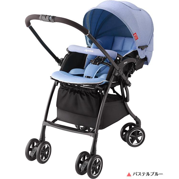 [ BH 2 NĂM+LIMITED SALE ] Xe đẩy em bé 2 chiều cao cấp Nhật Bản: APRICA LUXUNA COMFORT