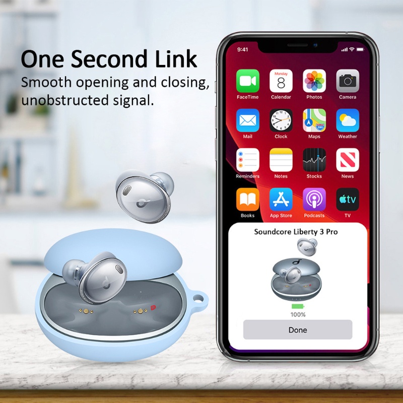Vỏ bảo vệ chống sốc chống trượt cho Anker-Soundcore Liberty 3 Pro