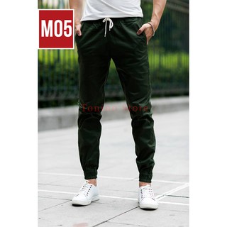✔️ Quần jogger nam kaki co dãn chất mát