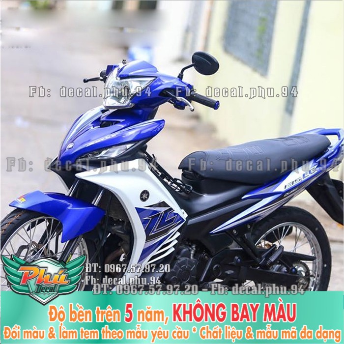 Tem rời EX 2011-2014 LC xanh trắng (P) -1