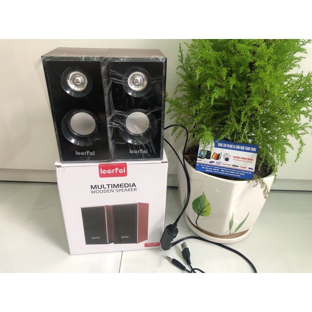 Loa mini LeerFei YST-1046, loa máy tính giá rẻ