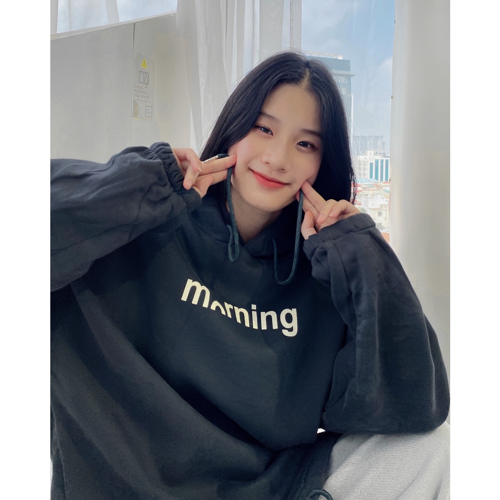 Áo nỉ Hoodie in chữ trước ngực form rộng ulzzang - Made by Fiin | BigBuy360 - bigbuy360.vn