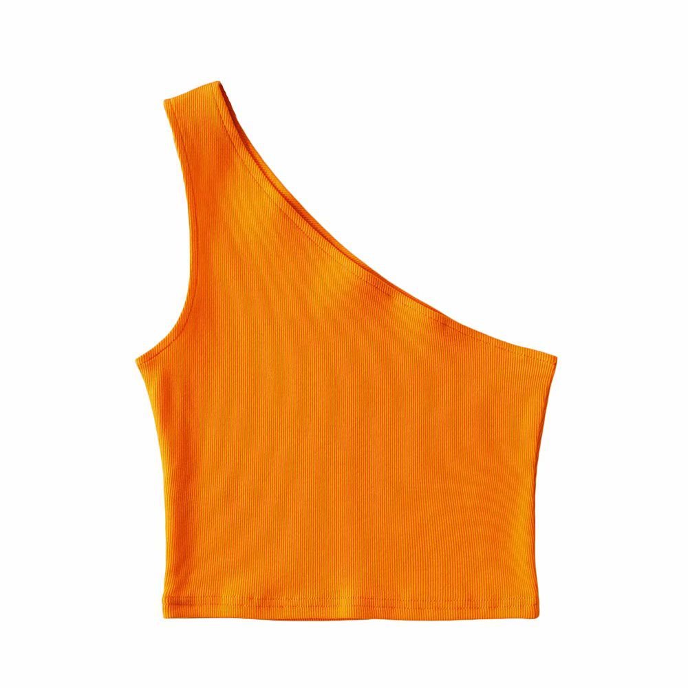 Áo Croptop Sát Nách Màu Trơn Cổ Chéo Co Giãn Thời Trang Mùa Hè Quyến Rũ Cho Nữ