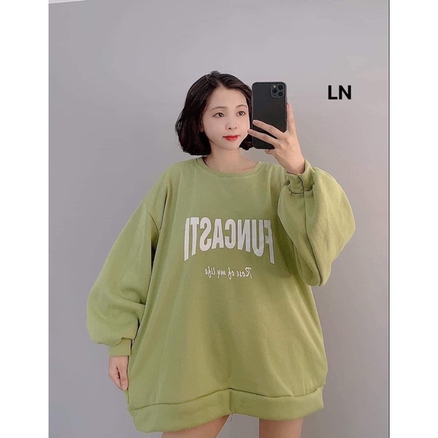 Áo nỉ bo cotton FUNCASTI LN12