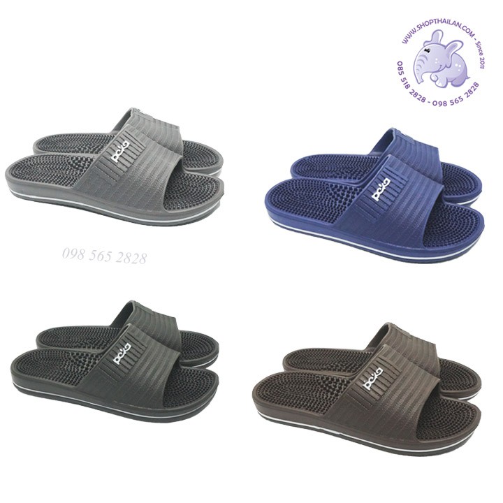 Dép nhựa có gai mềm massage chân Thái Lan PK1310 size 36- 44 ,dép đúc nguyên khối, đế chống trượt tốt