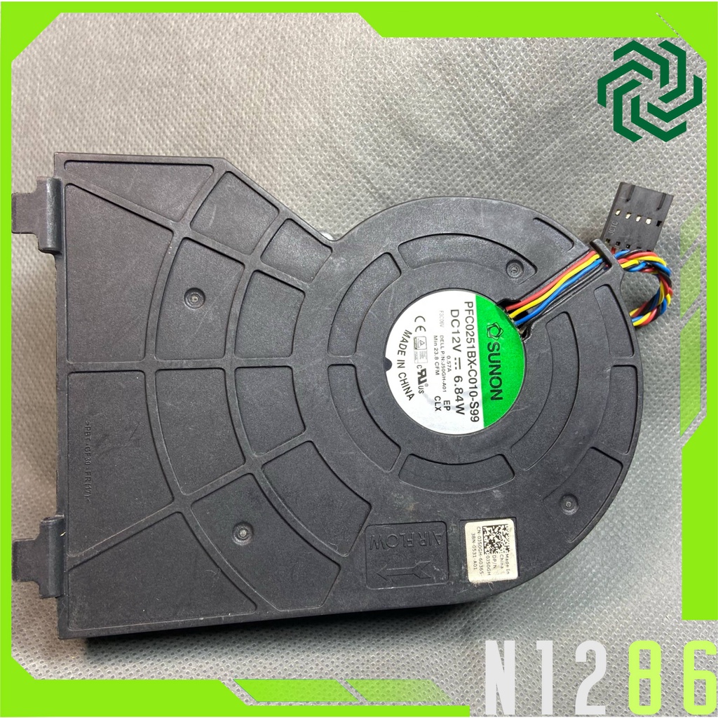 Quạt Sò SUNON 9 cm 12v - 0.57A gió tốt PFC0251BX-C010-S99
