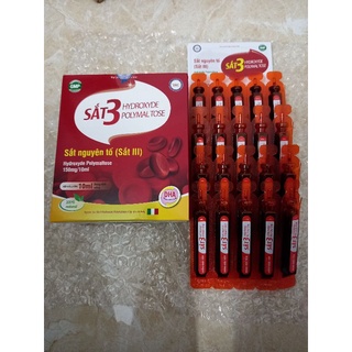 Sắt 3 hydroxide polymaltose hộp 20 ống - cho người thiếu máu