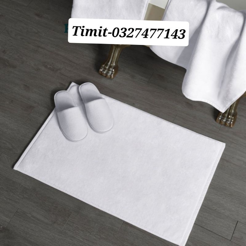 Thảm lau chân sợi cottoon 100% chuyên dụng cho nhà nghỉ, khách sạn, homstay