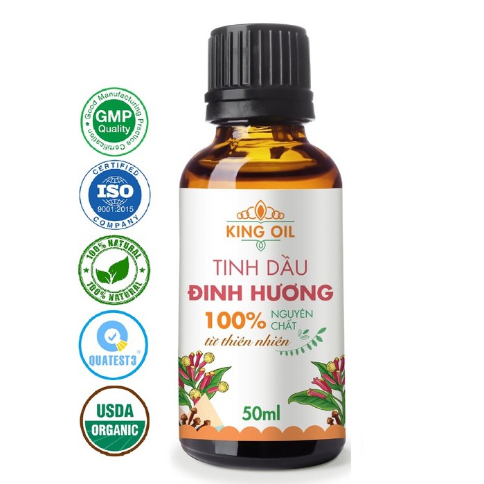 Tinh dầu Đinh Hương nguyên chất 100% từ thiên nhiên - KingOil