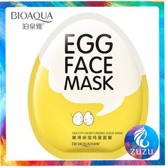 N36 Mặt nạ trứng trắng da cấp ẩm mờ thâm se khít lỗ chân lông mask nội địa trung cao cấp bioaqua | BigBuy360 - bigbuy360.vn