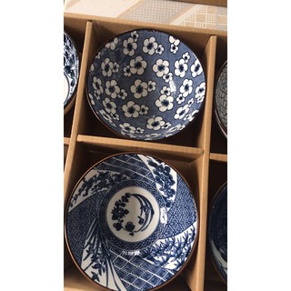 Set 6 chén sứ Nhật + đũa