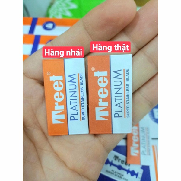 Lưỡi Lam Treet Cam - Hàng Chính Hãng 100% - Bán Lẻ 1 hộp nhỏ
