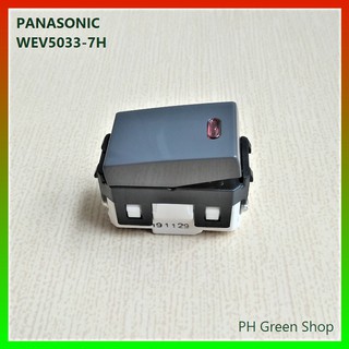 Công tắc 20A, công tắc 2 chiều Panasonic màu đen