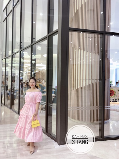 Bigsize Đầm maxi 3 tầng | BigBuy360 - bigbuy360.vn
