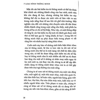 Sách Alphabooks - 7 Loại Hình Thông Minh