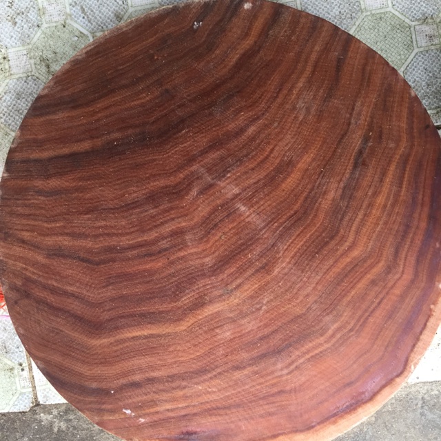 Thớt gỗ nghiến xịn đường kính 30x4 cm