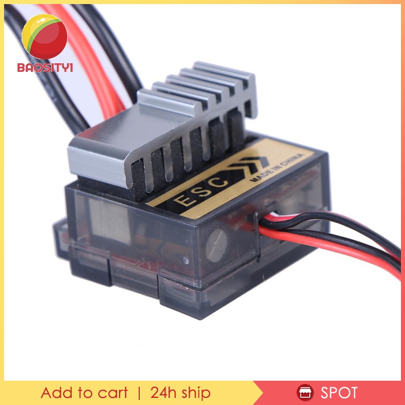 Bộ Điều Khiển Tốc Độ Động Cơ Chổi Than 320A ESC Cho Xe Hơi / Tàu Thuyền Điều Khiển Từ Xa 1 / 8 1 / 1