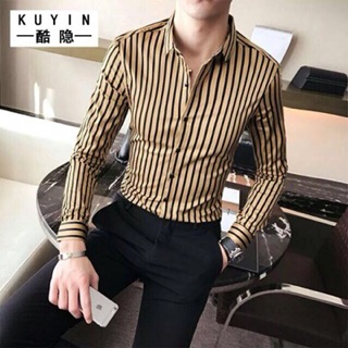 ÁO SƠMI NAM SỌC DÀI TAY