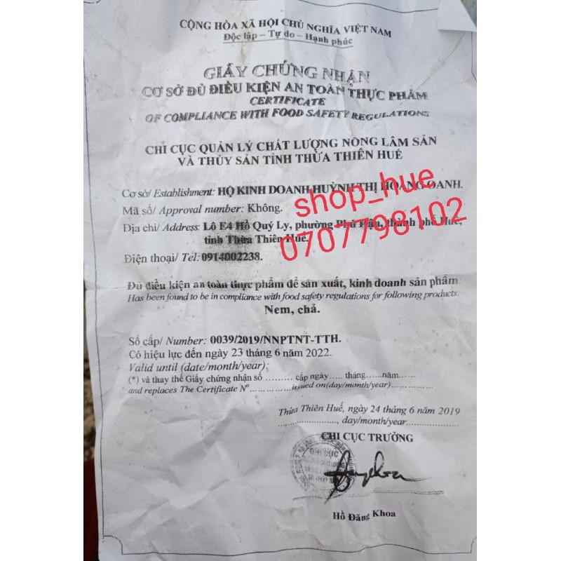 Nem Huế _ đặc sản Huế