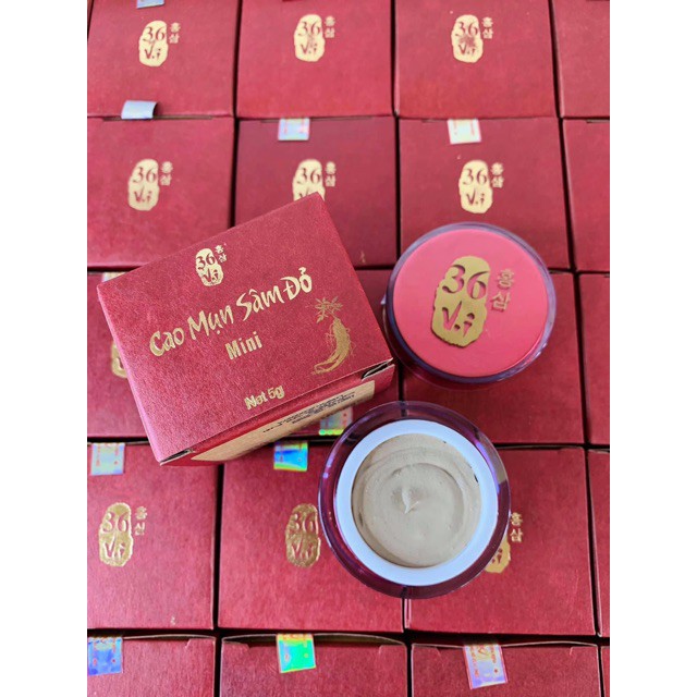 Cao mụn sâm đỏ MEEA ORGANIC mini size 5g