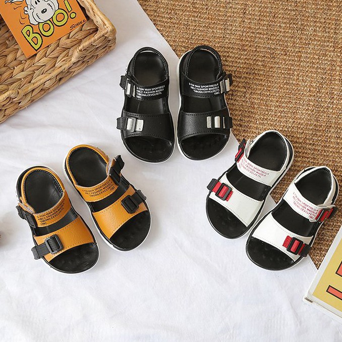 Dép quai hậu sandal đi học cho bé trai chất quai dù bền đẹp
