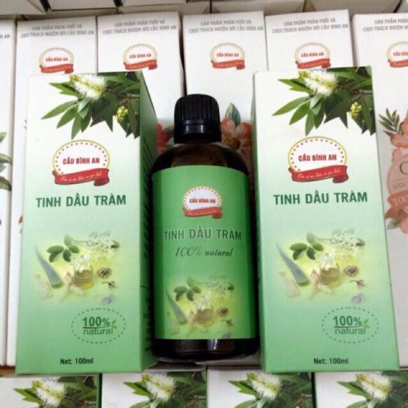 Tinh dầu tràm Cầu Bình An chai 50ml và 100ml