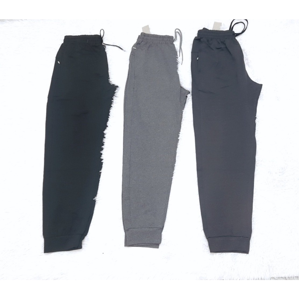 QUẦN JOGGER THỂ THAO THUN SIZE 48-80KG - TÚI KHÓA KÉO