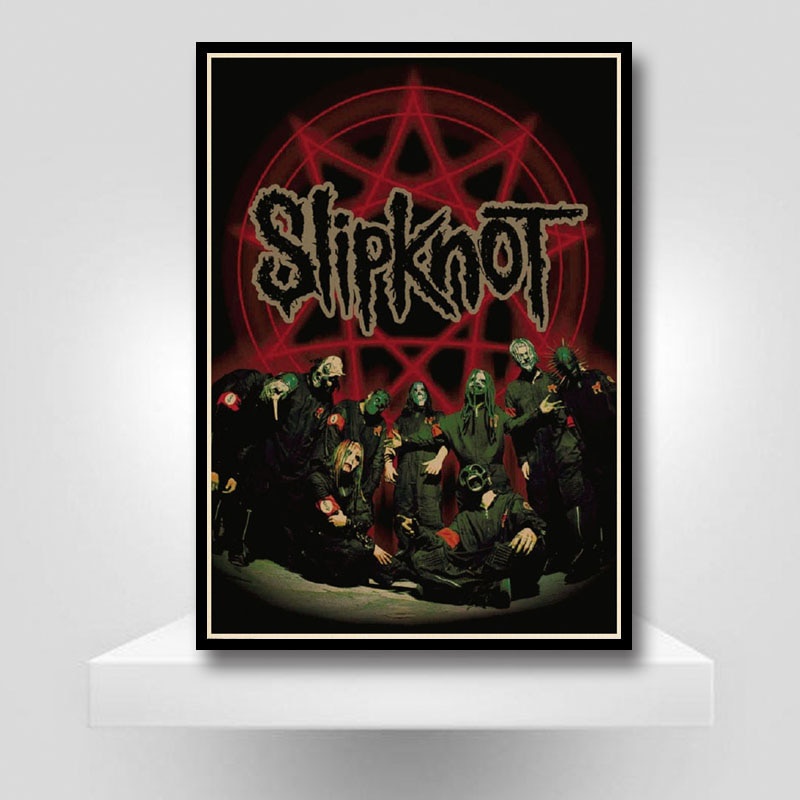 Áp dụng phong cách cổ điển rock slipknot tường áp phích