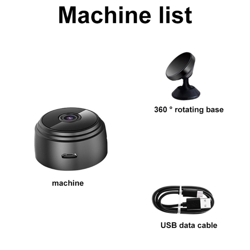 Camera An Ninh Không Dây Sạc Pin 1080P