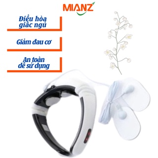 Máy massage cổ cầm tay mát xa giảm đau nhức cổ- Có chức năng matxa EMS thư giãn cơ thể - Mianz Store