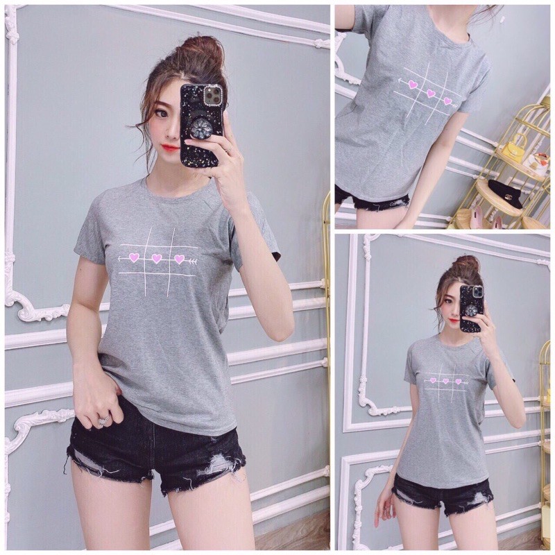 ÁO THUN THÁI NỮ NGẮN TAY CỔ TRÒN( loại 1)
