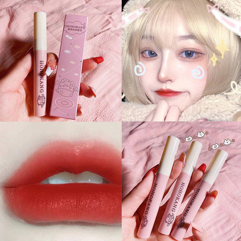 Son Môi Chống Thấm Nước Lâu Trôi Chất Nhung Lì Cao Cấp