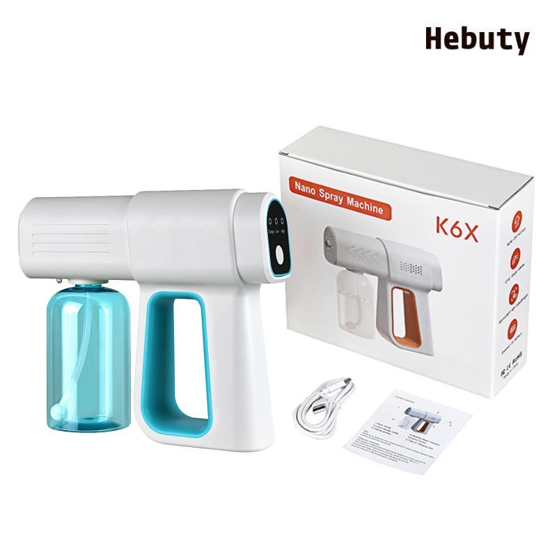 Máy Phun Sương Nano Không Dây Cầm Tay Sạc USB 2600mAh 380ml
