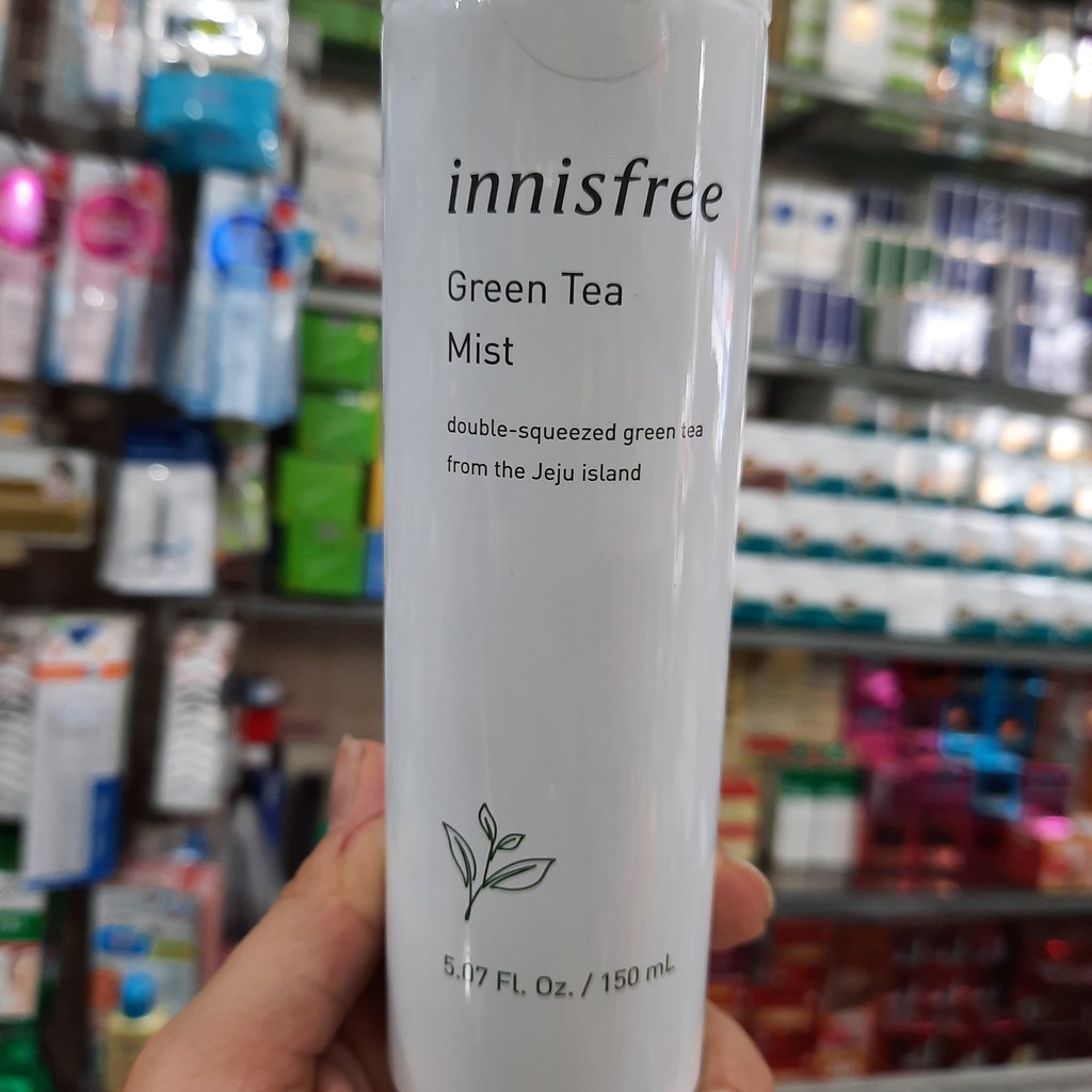 Xịt khoáng trà xanh Innisfree Green Tea Mist 150ml (Mẫu mới)